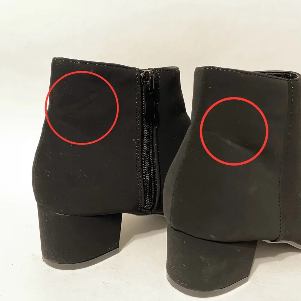 Kid’s Black Dressy Heeled Ankle Boots (Worn Only Once)